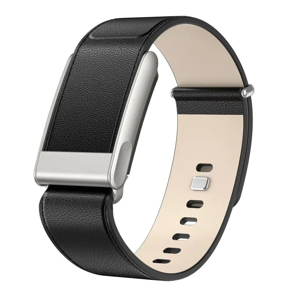 New Replacement Leather Strap Genuine Leather Adjustable Fitness Band Wristband for  5.0/MG