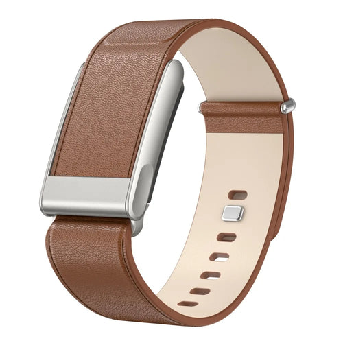New Replacement Leather Strap Genuine Leather Adjustable Fitness Band Wristband for  5.0/MG