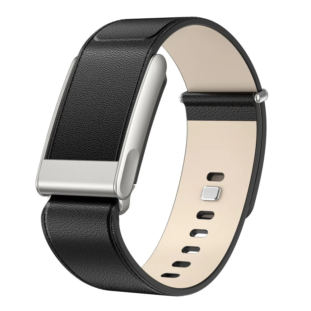 New Replacement Leather Strap Genuine Leather Adjustable Fitness Band Wristband for  5.0/MG