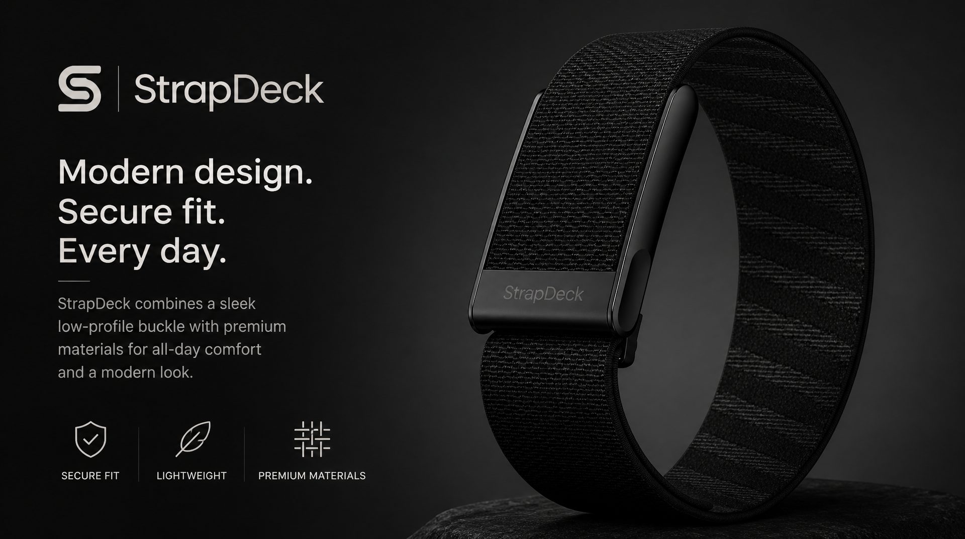 StrapDeck Nylon Sport Band